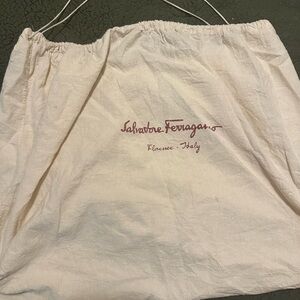 Salvatore Ferragamo Black Lined Bag